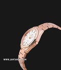 Alexandre Christie Classic Steel AC 8654 LD BRGSL Ladies Silver Dial Rose Gold Stainless Steel Strap-1