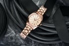 Alexandre Christie Classic Steel AC 8660 LD BRGLN Ladies Rose Gold Stainless Steel Strap-5