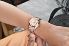 Alexandre Christie Classic Steel AC 8660 LD BRGLN Ladies Rose Gold Stainless Steel Strap-6