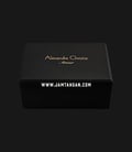 Alexandre Christie Eternity AC 8664 M/LH LIPBARG Couple Black Dial Black Leather Strap-2