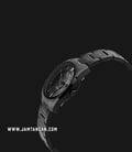Alexandre Christie Asteria AC 8671 BIPBA Couple Black Dial Black Stainless Steel Strap-1