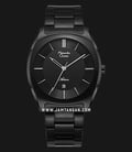 Alexandre Christie Asteria AC 8671 MD BIPBA Men Black Dial Stainless Steel Strap-0