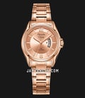 Alexandre Christie Classic Steel AC 8684 LD BRGLN Rose Gold Dial Rose Gold Stainless Steel Strap-0