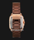 Alexandre Christie Classic Steel AC 8687 MD BROBO Brown Dial Brown Stainless Steel Strap-2