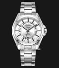 Alexandre Christie Classic Steel AC 8688 MD BSSSL Silver Dial Stainless Steel Strap-0