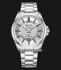 Alexandre Christie Classic Steel AC 8691 MD BSSSL White Dial Stainless Steel Strap-0