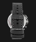 Alexandre Christie Night Vision AC 9200 NM CLBGBA Chronograph Black Dial Black Leather Strap-2