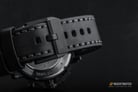 Alexandre Christie Night Vision AC 9200 NM CLIPBA Chronograph Black Dial Black Leather Strap-6