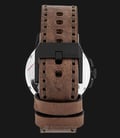 Alexandre Christie AC 9202 NM ALIPBAGN Night Vision Automatic Black Dial Brown Leather Strap-2