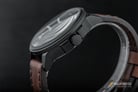 Alexandre Christie AC 9202 NM ALIPBAGN Night Vision Automatic Black Dial Brown Leather Strap-4