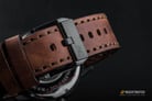 Alexandre Christie AC 9202 NM ALIPBAOR Night Vision Automatic Black Dial Brown Leather Strap-6