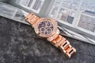 Alexandre Christie AC 9205 BF BRGBODR Ladies Brown Dial Rose Gold Stainless Steel Strap-6