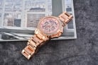 Alexandre Christie AC 9205 BF BRGLKDR Ladies Pink Rose Gold Stainless Steel Strap-7