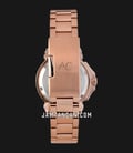 Alexandre Christie AC 9205 BF BRGREDR Ladies Red Dial Rose Gold Stainless Steel Strap-2
