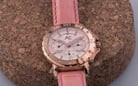 Alexandre Christie Multifunction AC 9205 BF LRGLNPN Ladies Rose Gold Dial Blush Pink Leather Strap-4