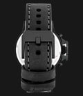 Alexandre Christie AC 9207 NM CLIPBA Night Vision Chronograph Black Dial Black Leather Strap-2