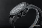 Alexandre Christie AC 9207 NM CLIPBA Night Vision Chronograph Black Dial Black Leather Strap-4