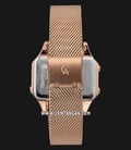 Alexandre Christie AC 9222 LH BRGBA Ladies Digital Dial Rose Gold Stainless Steel Strap-2