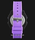Alexandre Christie AC 9224 ME RGNSL Digital Dial Purple Rubber Strap-2
