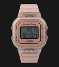 Alexandre Christie AC 9331 LH RRGPN Ladies Digital Dial Soft Pink Rubber Strap-0