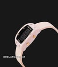Alexandre Christie Digi AC 9360 LH RRGBALK Ladies Black Digital Dial Light Pink Rubber Strap-1