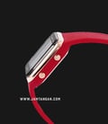 Alexandre Christie Digi AC 9361 LH RRGBARE Ladies Black Digital Dial Red Rubber Strap-1