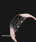 Alexandre Christie Digi AC 9366 LH RIPBAPN Ladies Black Digital Dial Light Pink Rubber Strap-1