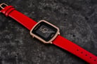 Alexandre Christie Digi AC 9380 LH LRGBARE Ladies Digital Dial Red Leather Strap + Gift Set-5