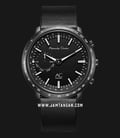 Alexandre Christie Smart AC S001 MF LIPBA Hybrid Smartwatch Men Black Dial Black Leather Strap-0