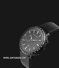 Alexandre Christie Smart AC S001 MF LIPBA Hybrid Smartwatch Men Black Dial Black Leather Strap-1
