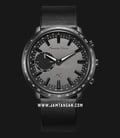Alexandre Christie AC S001 MF LIPGR Hybrid Smartwatch Men Gunmetal Dial Black Leather Strap-0