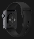 Apple Watch 38mm Space Gray Aluminum Case with Black Sport Band - MJ2X2ZP/A-4