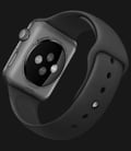 Apple Watch 42mm Space Gray Aluminum Case with Black Sport Band - MJ3T2ZP/A-3