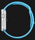 Apple Watch 42mm Silver Aluminum Case with Blue Sport Band - MLC52ZP/A-2