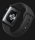 Apple Watch 42mm Space Black Stainless Steel Case with Black Band - MLC82ZP/A-3