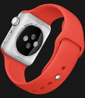 Apple Watch 38mm Silver Aluminum Case with Orange Sport Band - MLCF2ZP/A-3