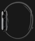 Apple Watch 38mm Space Black Stainless Steel Case with Black Band - MLCK2ZP/A-2