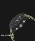 Armani Exchange Chronograph AX1334 Black Dial Multicolour Nylon Strap-1