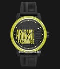 Armani Exchange ATLC AX1583 Multicolor Dial Black Rubber Strap-0