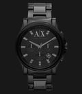 Armani Exchange AX2093 Chronograph Black Dial Black Stainless Steel-0