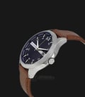 Armani Exchange AX2133 Navy Dial Brown Leather Strap-1