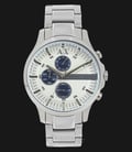Armani Exchange AX2136 Chronograph Silver Dial Silver Stainless Steel-0
