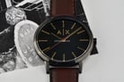 Armani Exchange AX2706 Cayde Black Dial Brown Leather Strap-1