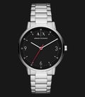 Armani Exchange Cayde AX2737 Black Dial Stainless Steel Strap-0