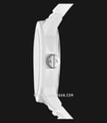 Armani Exchange AX4366 Ladies White Dial White Rubber Strap-1