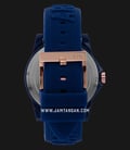 Armani Exchange AX4368 Ladies Blue Dial Blue Rubber Strap-2