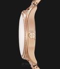 Armani Exchange AX5442 Ladies Rose Gold Dial Rose Gold Stainless Steel Strap-1