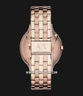 Armani Exchange AX5442 Ladies Rose Gold Dial Rose Gold Stainless Steel Strap-2