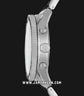 Armani Exchange AX7106 Black Dial Stainless Steel & Black Resin Strap + Free Bracelet Gift Set-1
