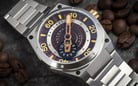 Ballast Valiant Pampanito BL-3147-44 Automatic Men Brown Dial Stainless Steel Strap Limited Edition-7